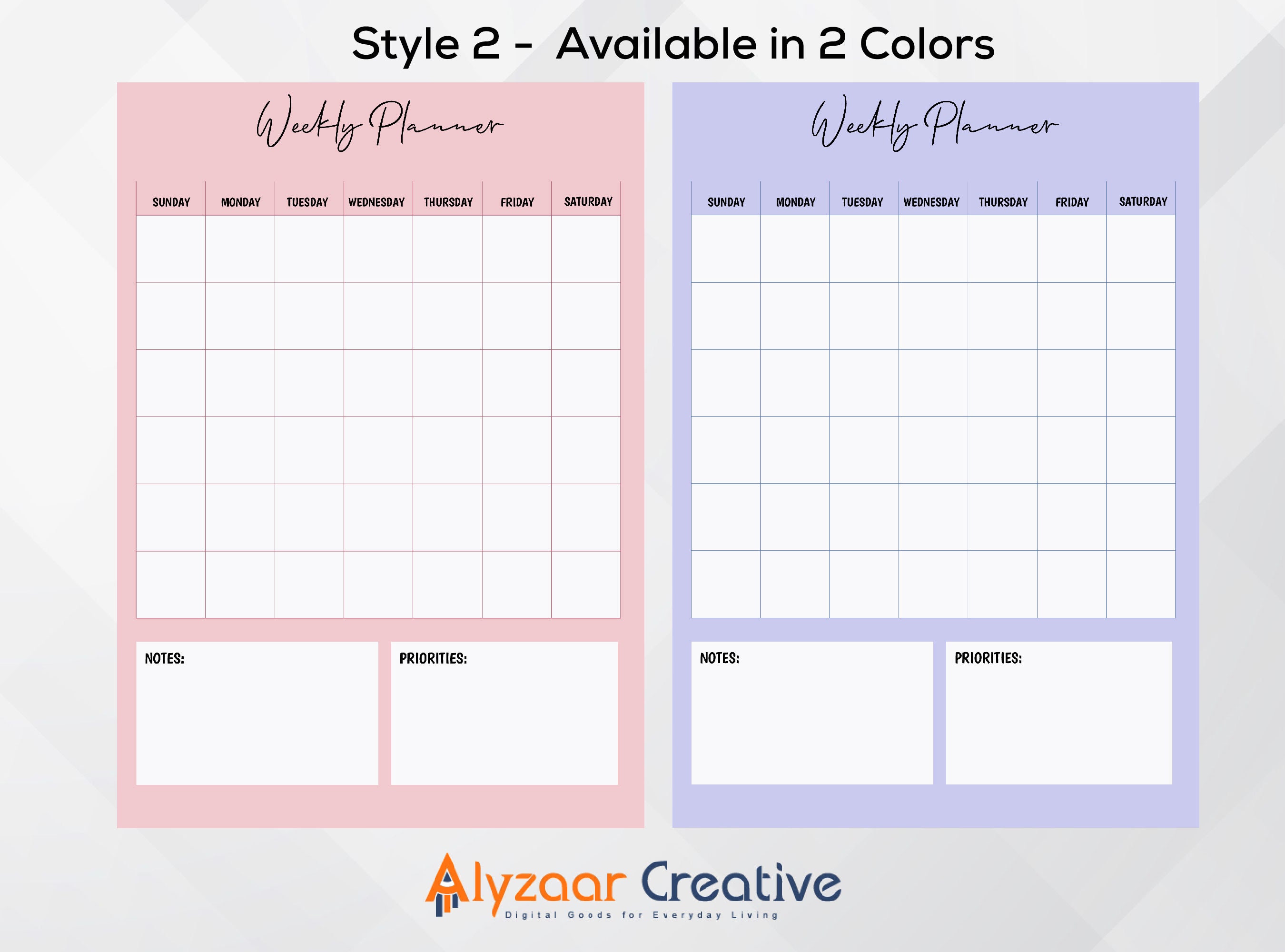 Printable Editable Weekly Schedule Weekly to Do List Printable ...