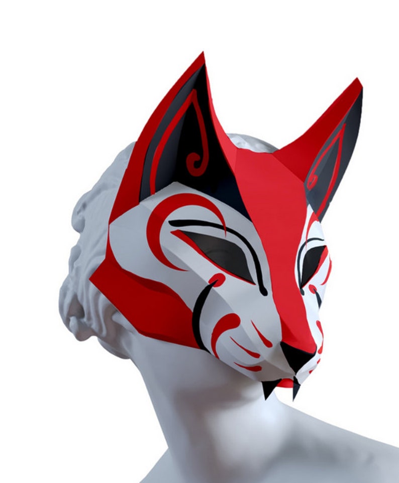 Fox Mask Template Paper Mask Papercraft - Il 794xN.4311613921 Sks6 