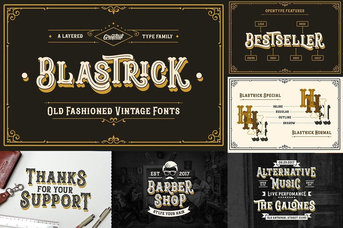 Premium Font Bundle - Crafting, Cricut & Procreate Fonts - Etsy