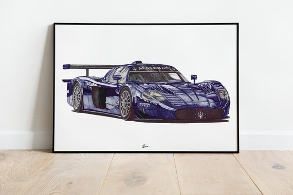 マセラティ MC12 コルサ プリント 2000年代 モダン スーパーカー