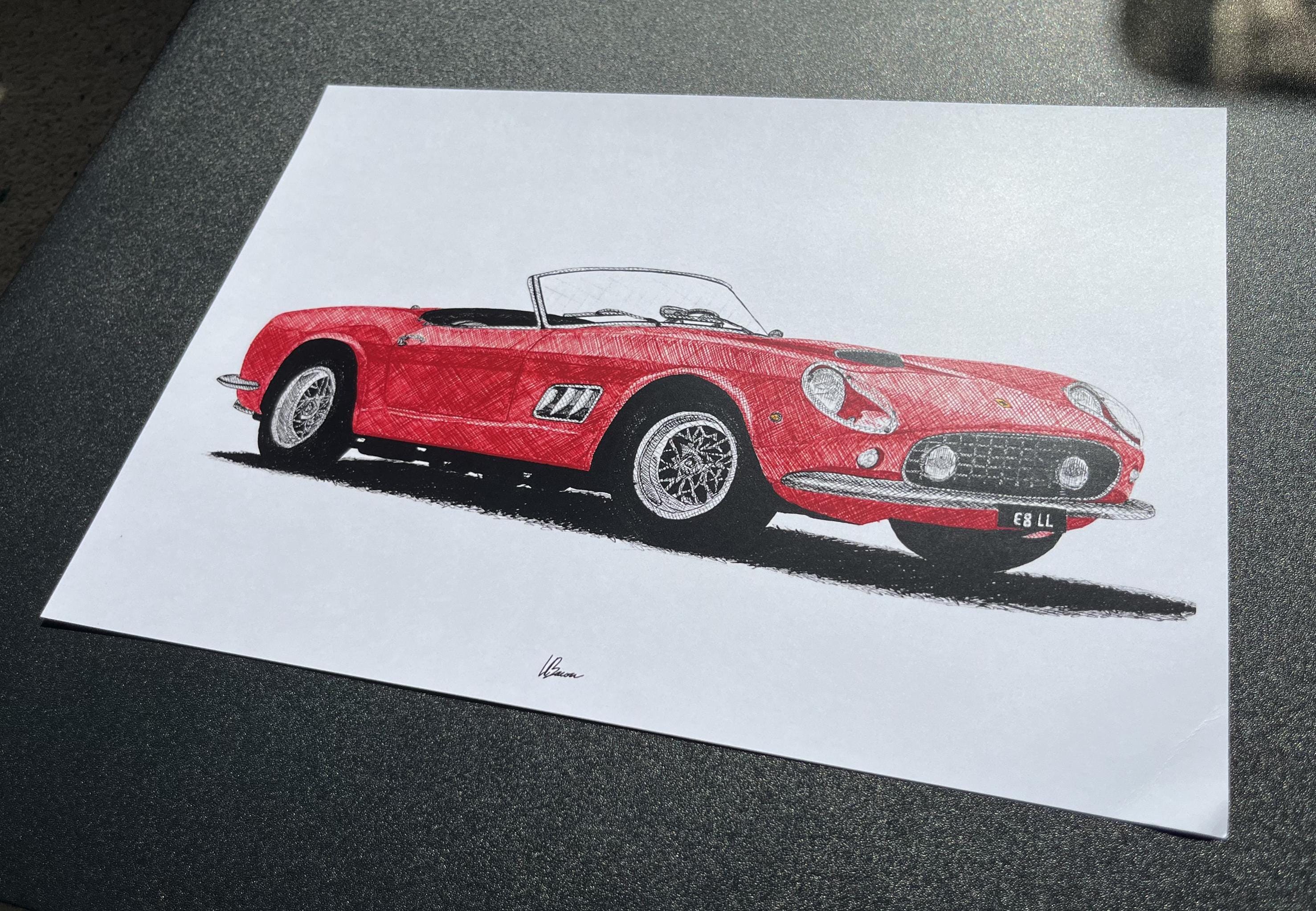 ART MODEL ART364 - Ferrari 250 GT California cabriolet vert métallisé 1/43