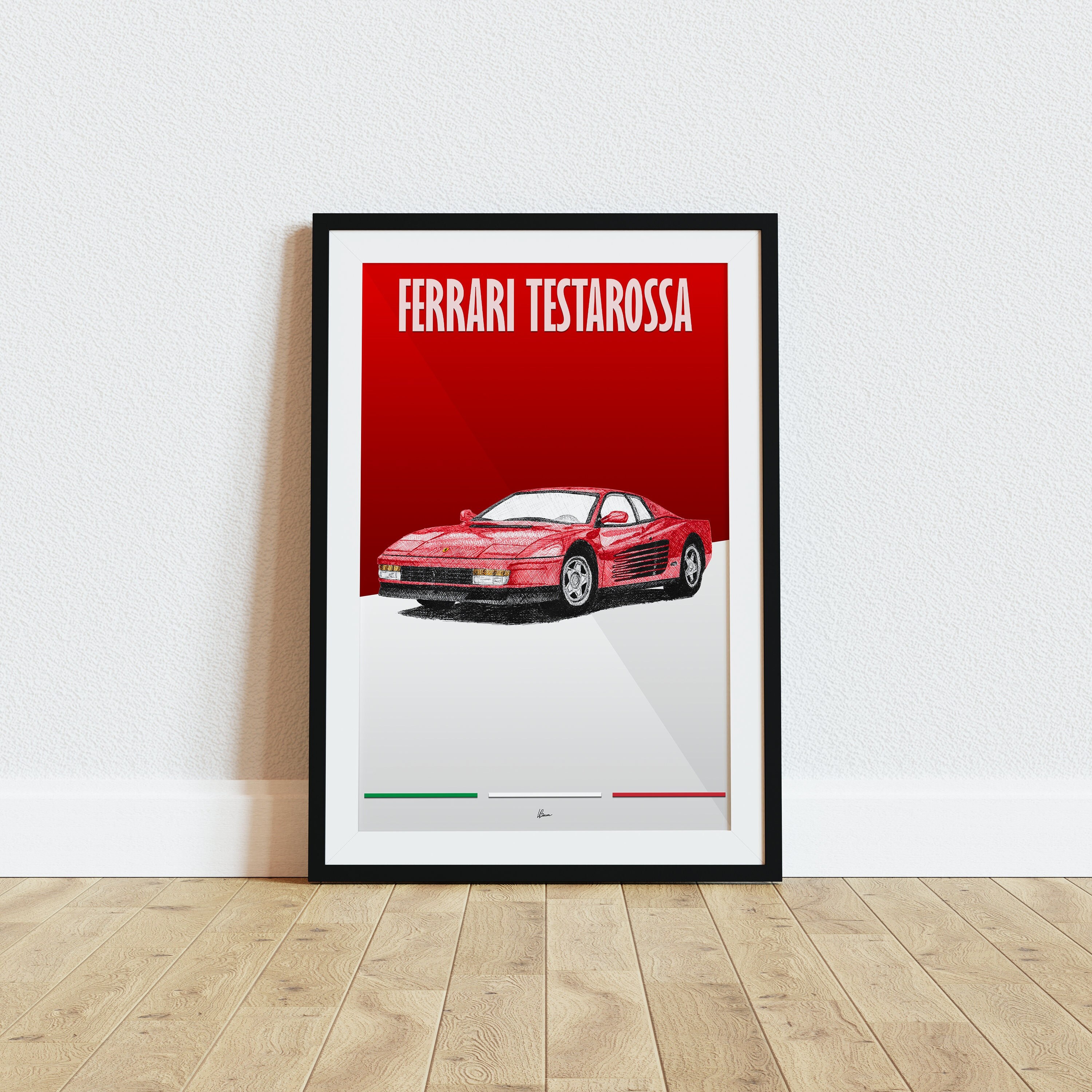 Sonny Crockett - Miami Vice - 365 GTS Daytona - Car Legends Poster for  Sale by Great-Peoples