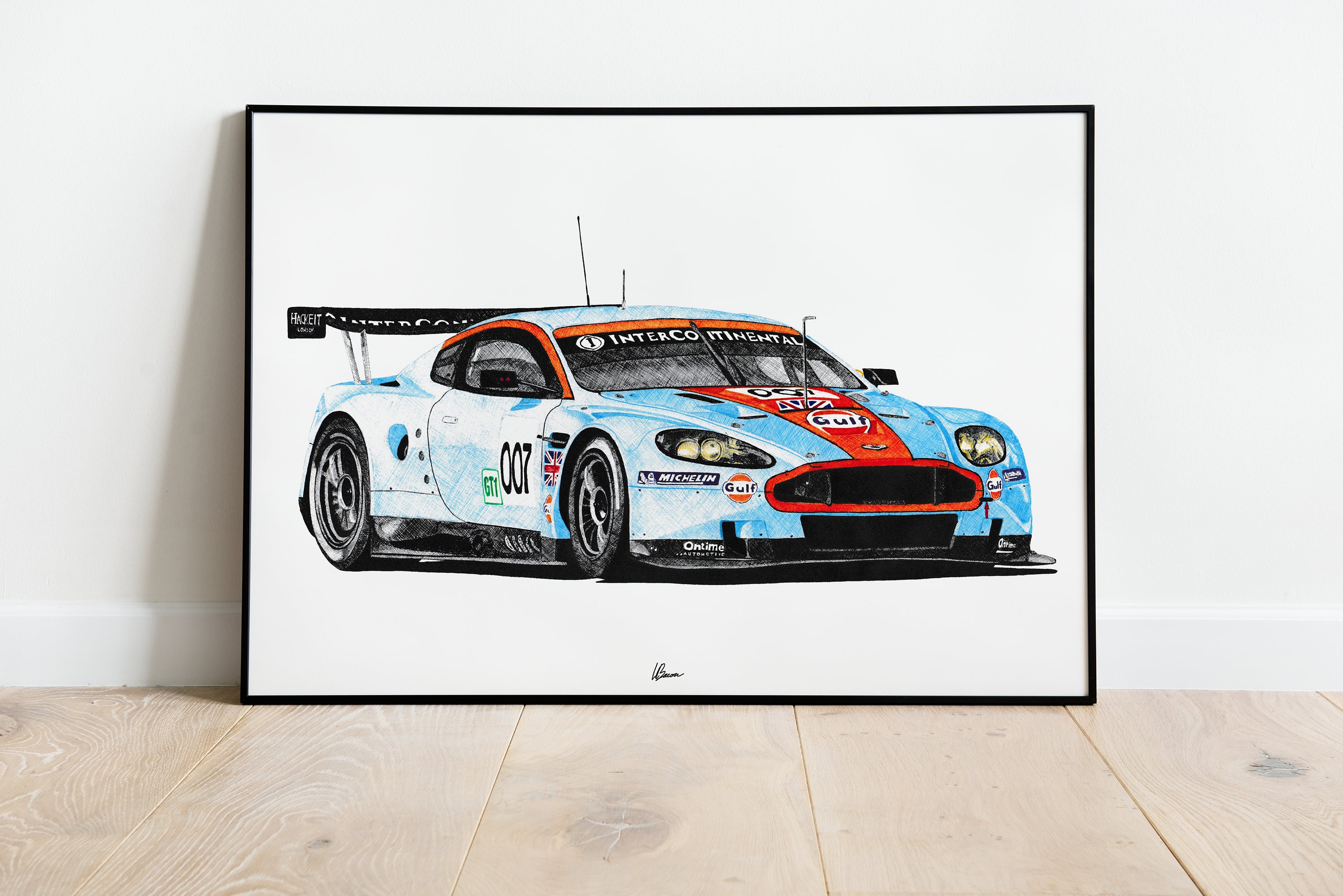 AUTOart 1/18 Aston Martin DBR9 [アストンマーチン レーシング