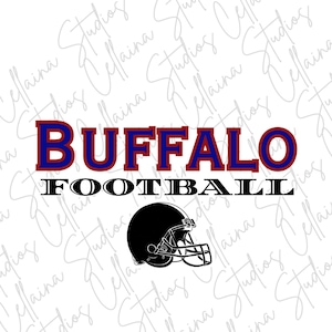 Buffalo Fußball png, Fußball png, digitaler Download.