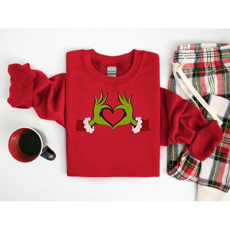 Grinch Heart Hands Pngsvg - Etsy