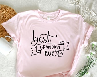 Grandma Ever Bella+Canvas T-Shirt, Nana Gift