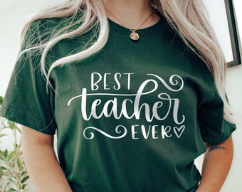Teacher Ever Bella Canvas Tee, Appreciation Gift