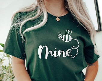 Bee Mine Valentine's Day Shirt: Unisex Couple Gift
