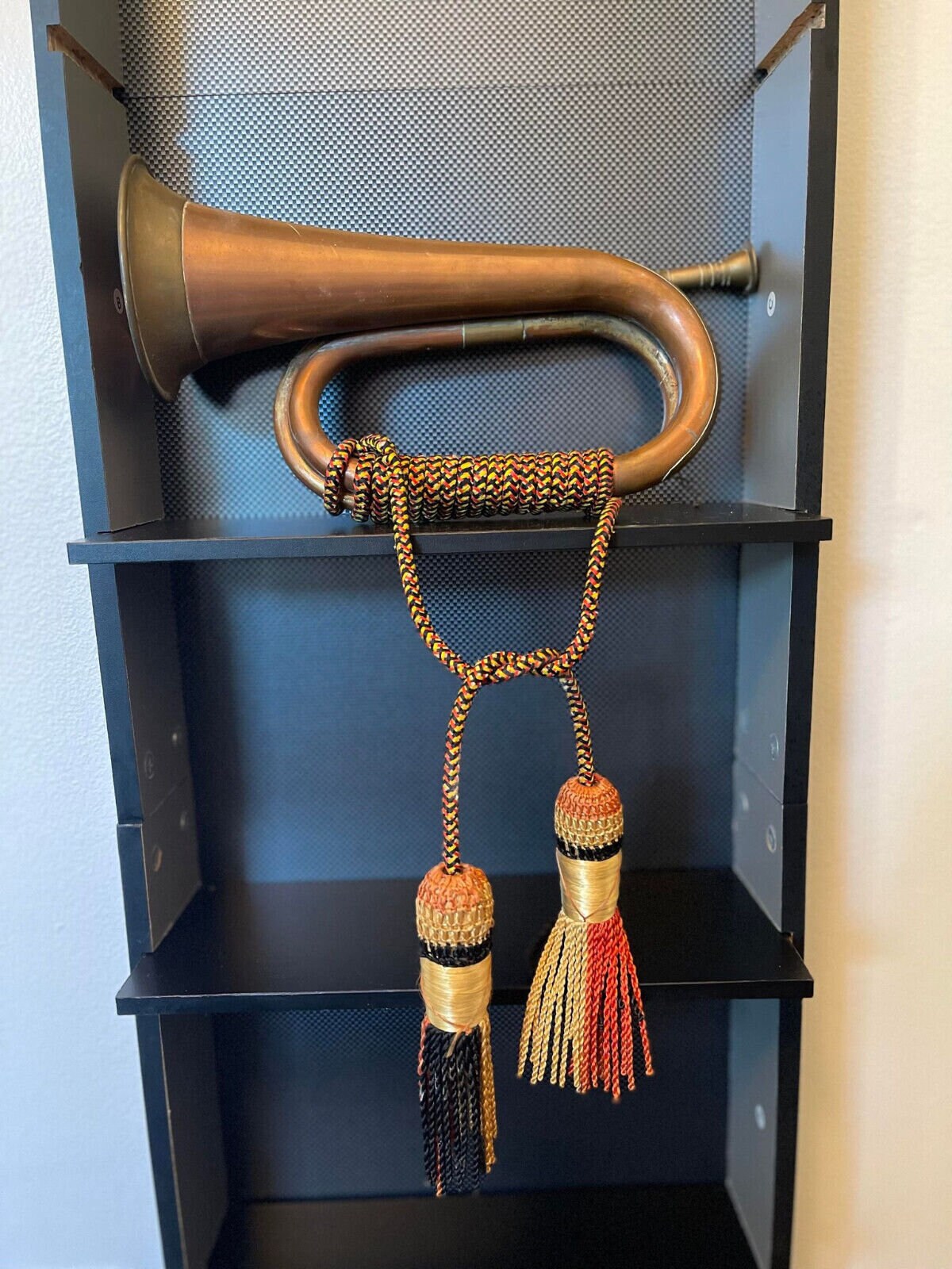 Antique Hunting Horn W/ Decorative Tassels WW1 Copper Brass - Etsy