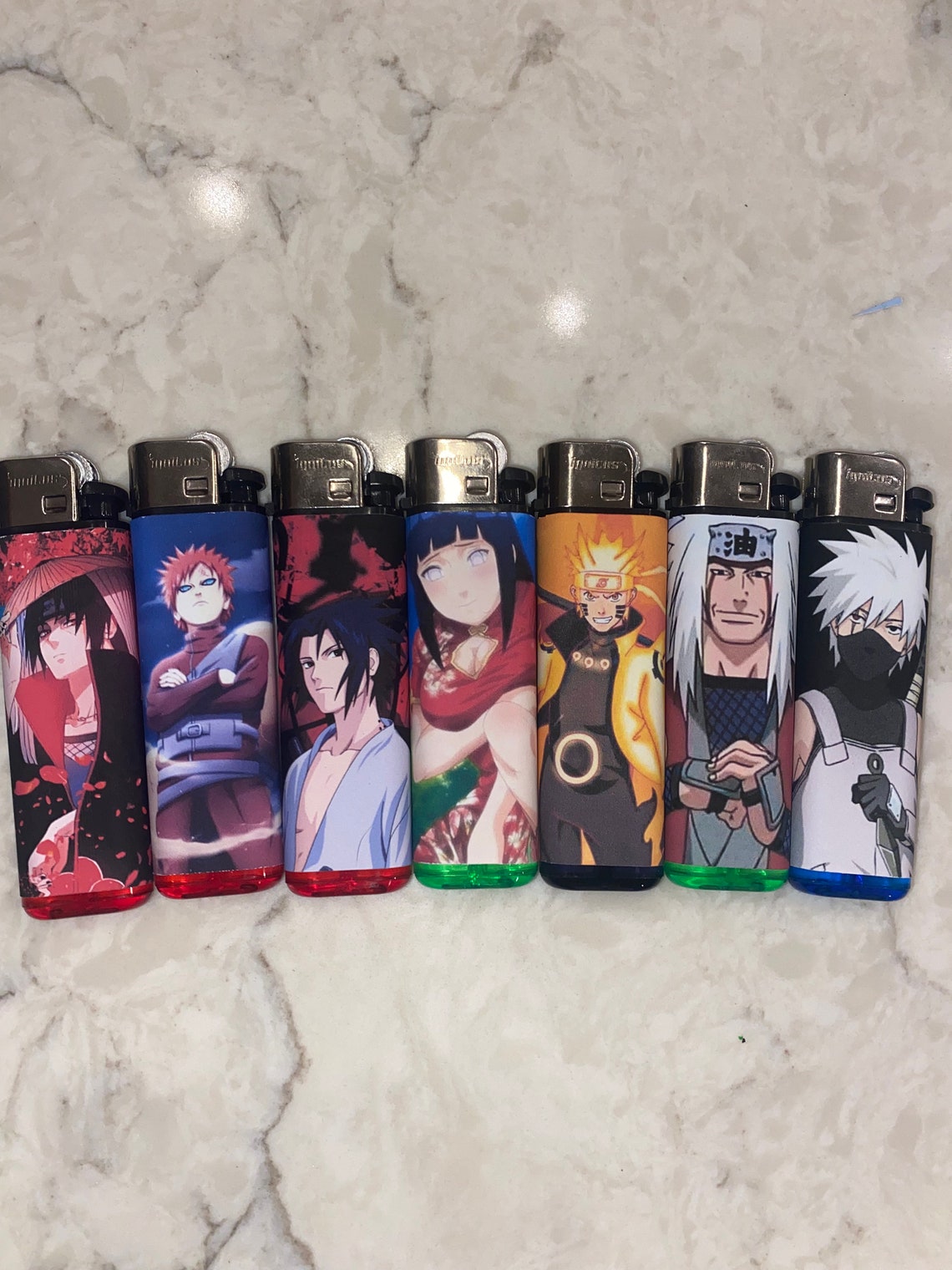 Anime Lighters Naruto Etsy