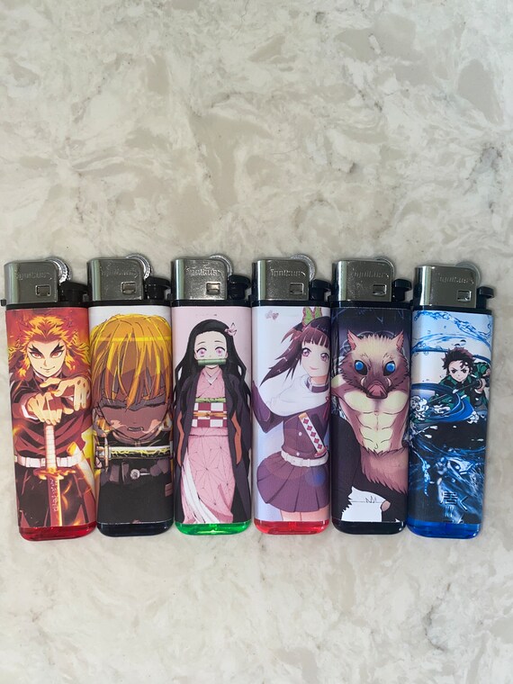 Anime Lighters Demonslayer Etsy