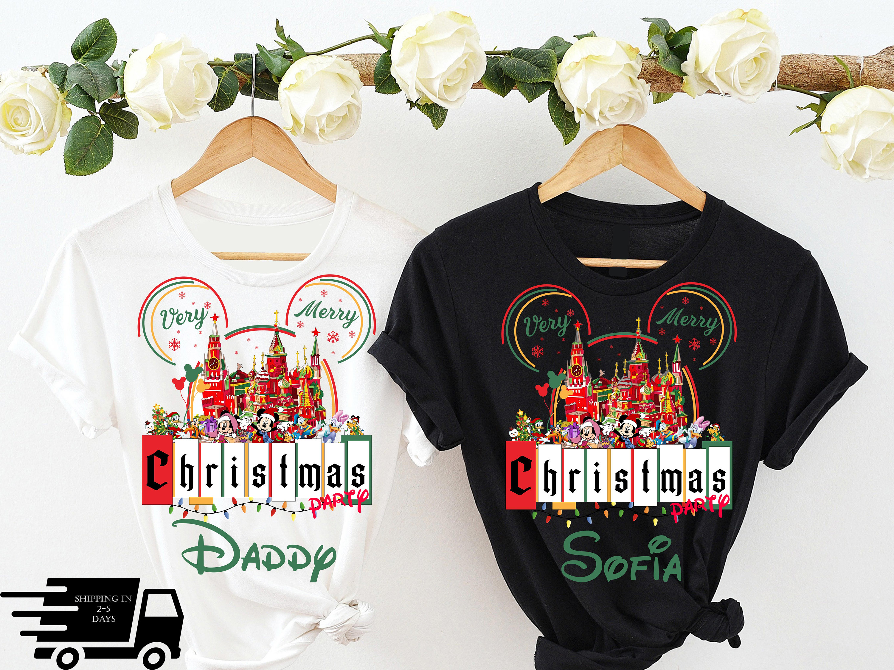 Discover Disney Christmas Shirt, Disney Family Christmas Shirt, Disney Family Xmas Shirt