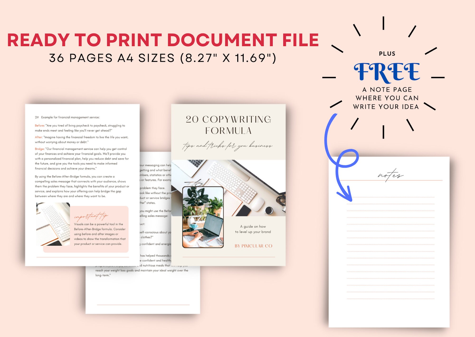 20 Tips Copywriting Formula Book, Done for You, Coaching Guide, Copywriting Template, How To - Etsy