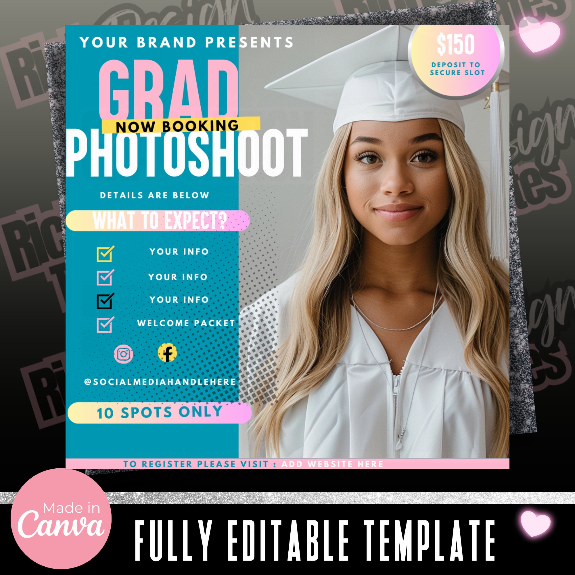 Graduation Photos,photoshoot Flyer,photography Special,grad Photoshoot ...