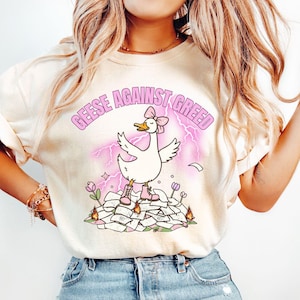 Feminista Coma os Ricos PNG, Design de Camiseta Silly Goose, Download Gráfico Got Too Silly, Arquivo Digital da Geração Z, Camiseta Retro Rebellion PNG