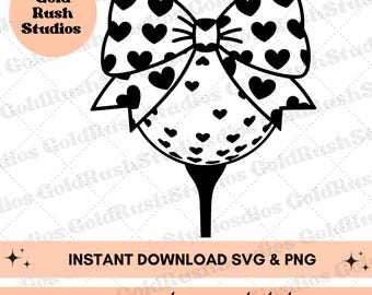 Golf SVG, Golfing Svg, Golf ball svg, golf sweatshirt, golfer svg, female golfer svg, golf lovers cut file, coquette golf svg, golf png