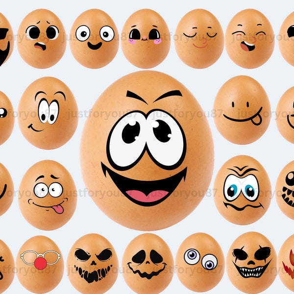 Visages drôles à dessiner sur des œufs, Egg Faces PNG Sublimation Design, Ils vivent dans mon réfrigérateur png, œufs png