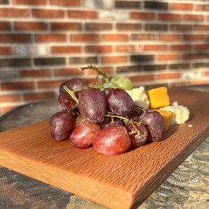 Live Edge Charcuterie Board - Red Oak