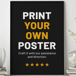 Impressão de pôster personalizado, pôster personalizado, foto de família, pôster de filme, pôster de casamento, impressão de pôster personalizado