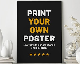 Custom Photo Poster Printing, Family, Wedding, Movie