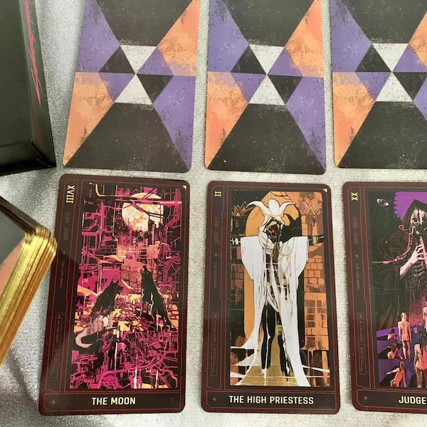 Cyberpunk 2077 Tarot Cards Etsy