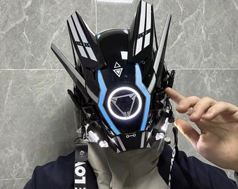 Voidwalker Apex Legends inspired helmet Mask Cyberpunk Cosplay