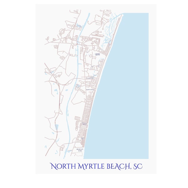 Myrtle Beach Map Svg Etsy - Il 600x600.4797983414 Pupi 
