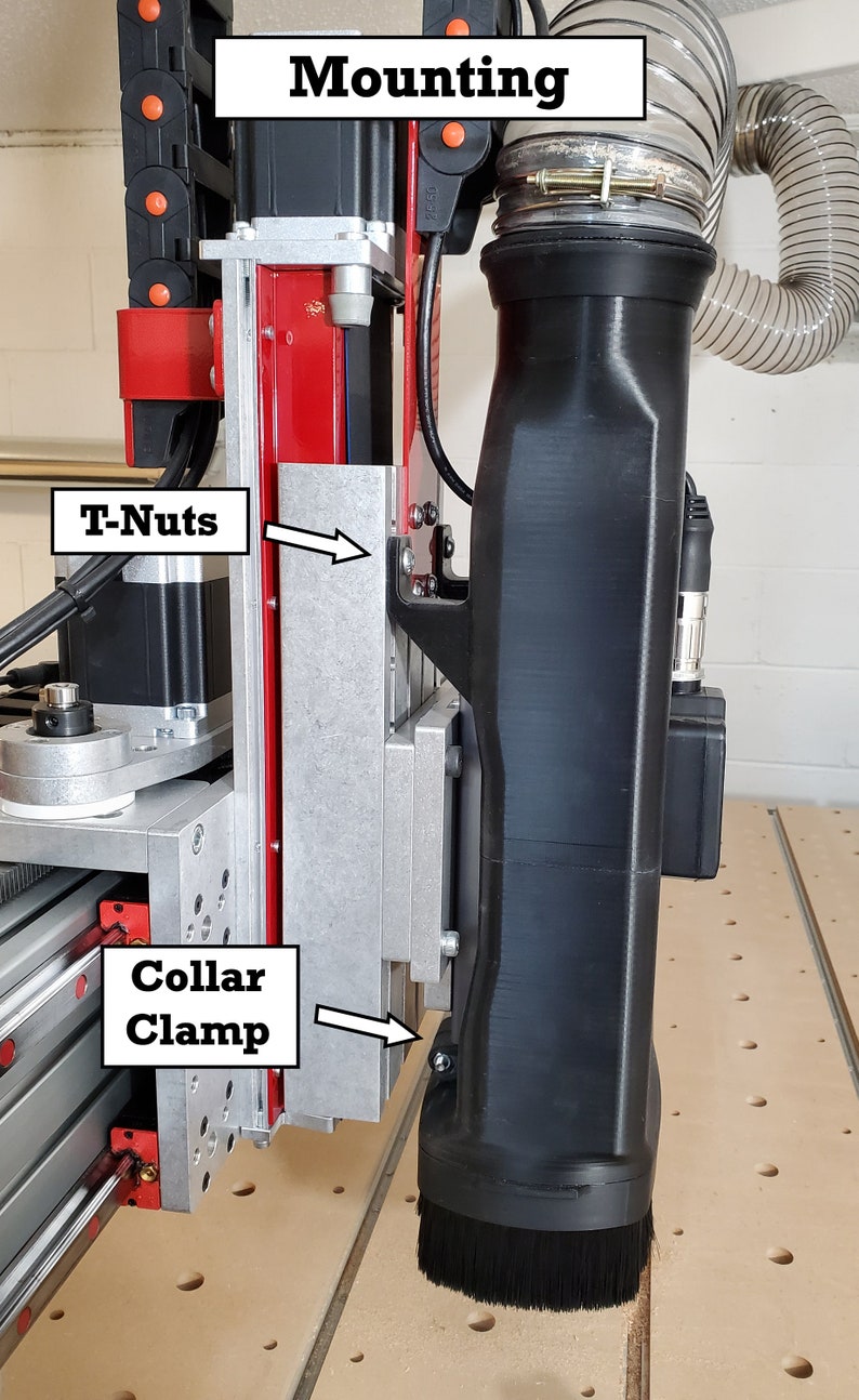 Dust Manifold Avid Cnc 80mm Etsy