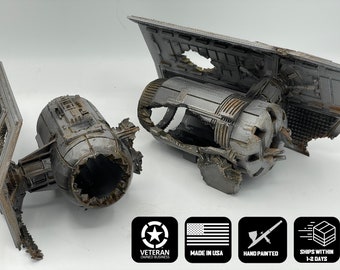 Crashed Tie Bomber - Aquarium or Legion