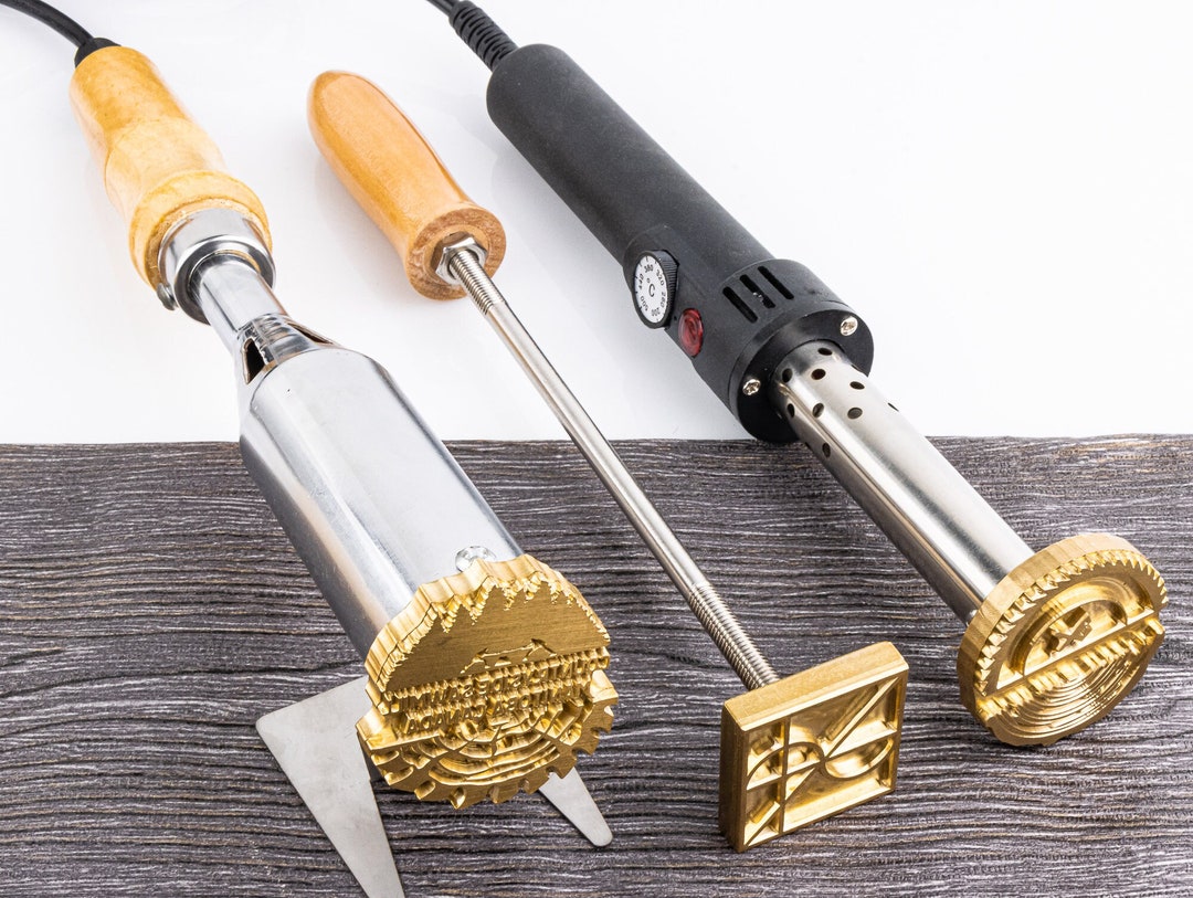 Custom Wood Branding Stamp, Branding Iron Electric USA, Personalized