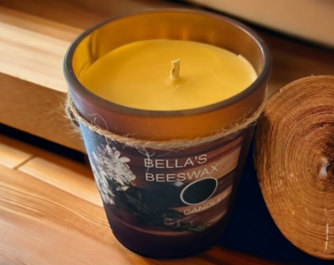 Organic Beeswax Candles - Handmade with Non-Toxic Ingredients