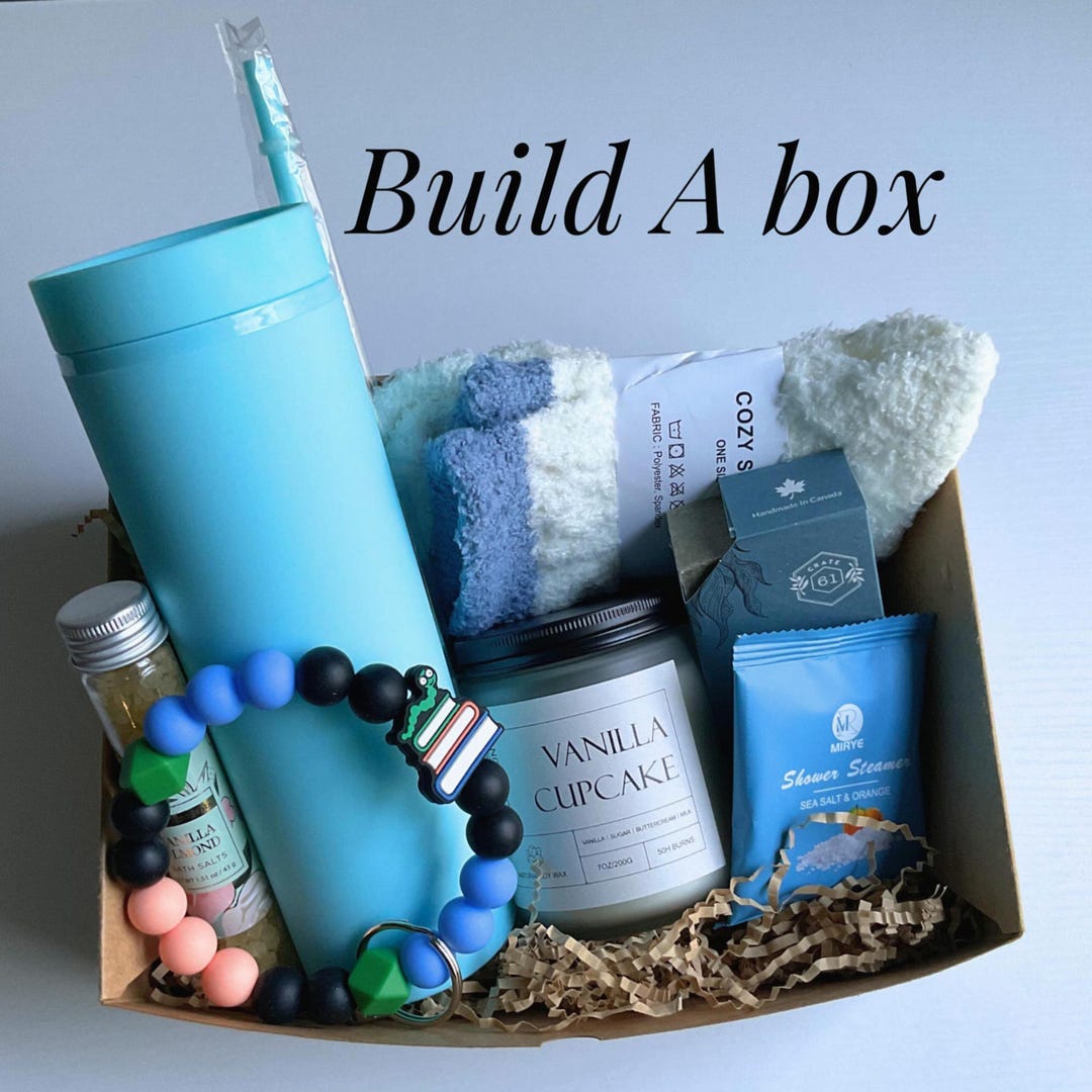 Self Care Gift Box for Teachers, Relaxation Spa Package, Stress Relief ...