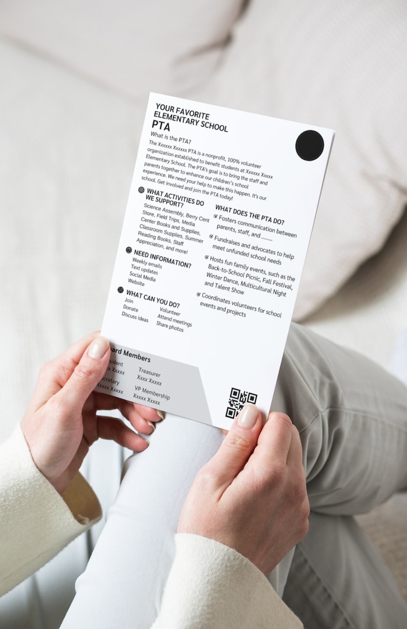 Editable Printable 20232024 PTA/PTO Information Bundle Etsy Singapore