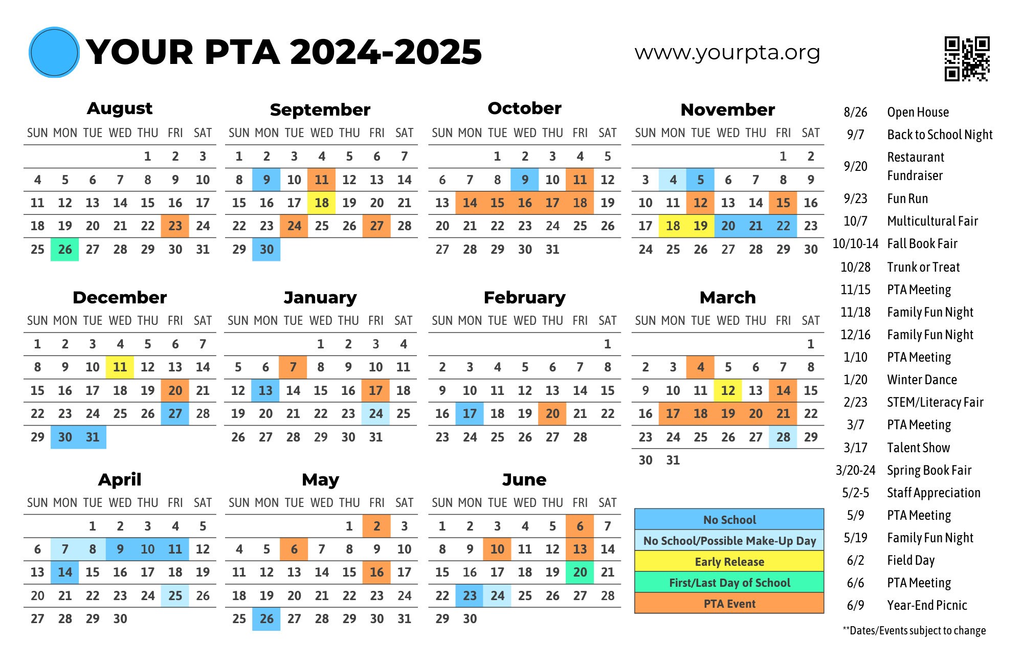 Texas Possession Calendar 2025 babita yevette