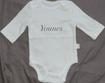 Personalized bodysuit