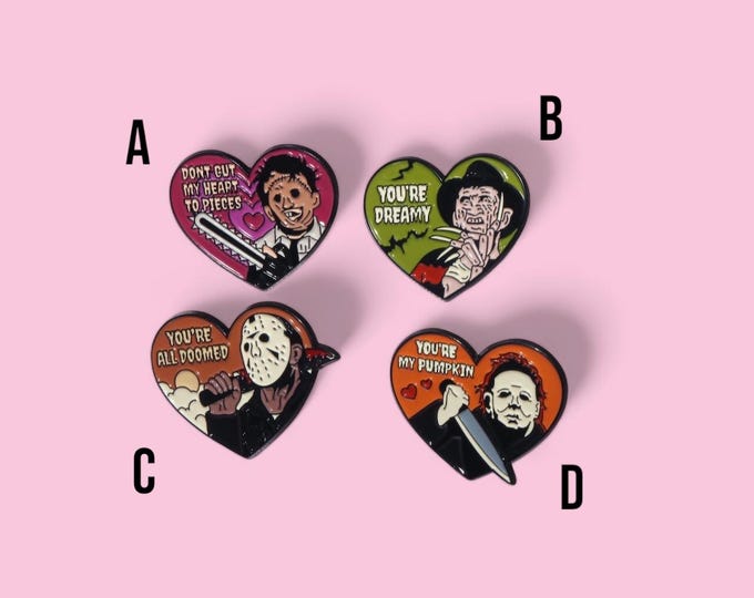 Horror Enamel Pin