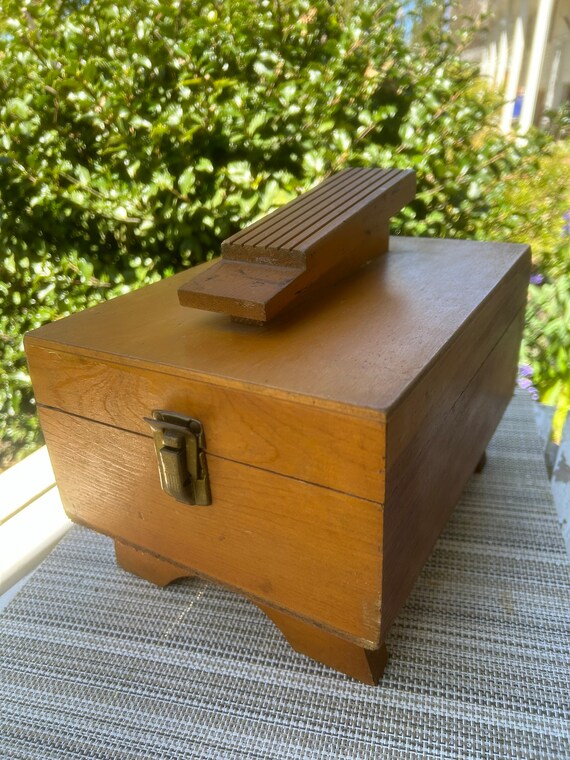 Shoe Shine Wooden Box