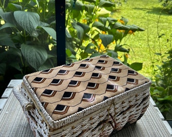 Vintage Sewing Box w/ Notions