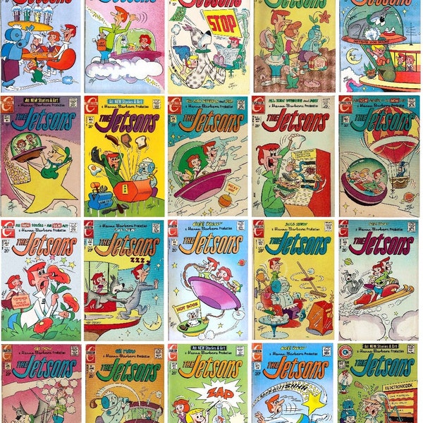 The Jetsons Comics Collection 20 Issues (1970-1973)