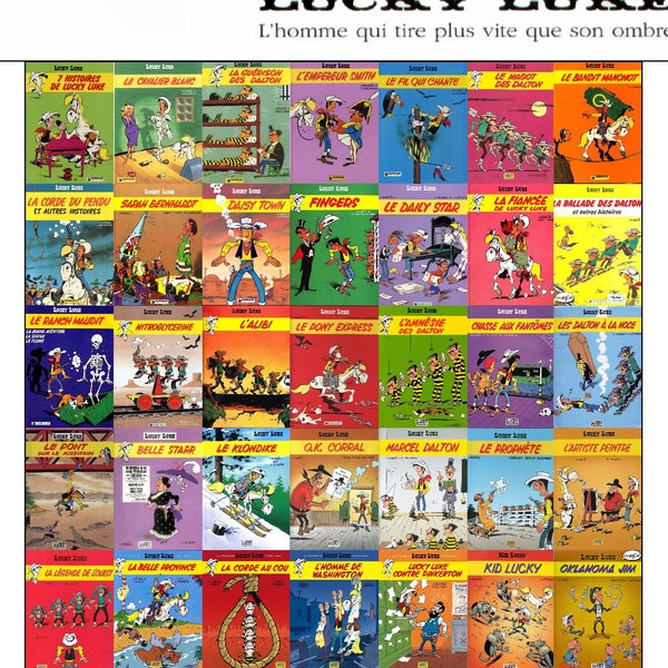 Lucky Luke - Complete Collection of Lucky Luke Comics (French)