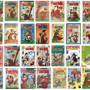 Yogi Bear Comics Collection 35 Issues (1970-1977)