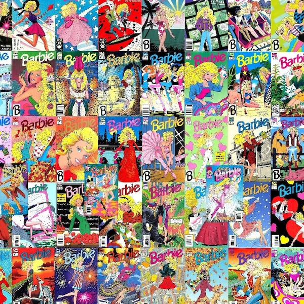 Collection de bandes dessinées Barbie * 63 numéros *