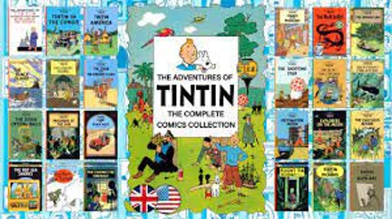 Una biblioteca de las aventuras de Tintín Colección completa Tapa dura :  .es: Juguetes y juegos