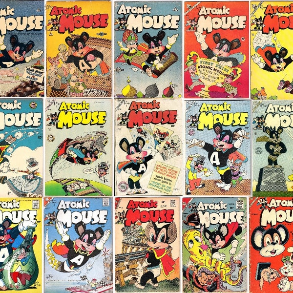 Atomic Mouse - 16 Issues 1953-63 - Golden Age