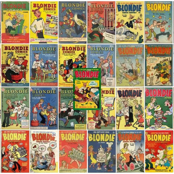 Blondie & Dagwood Comics Collection (Issues 1 to 50)