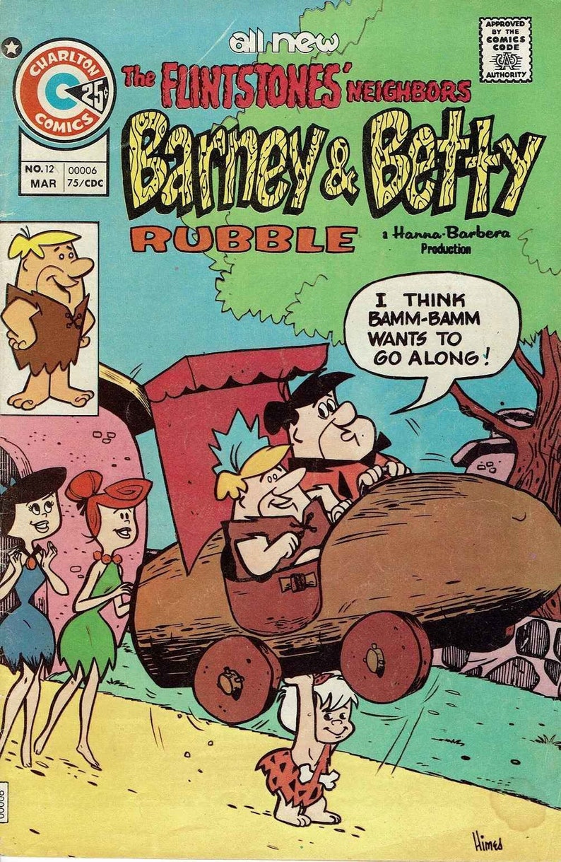Barney And Betty Rubble Comics Collection 23 Issues 1973 1976 Etsy