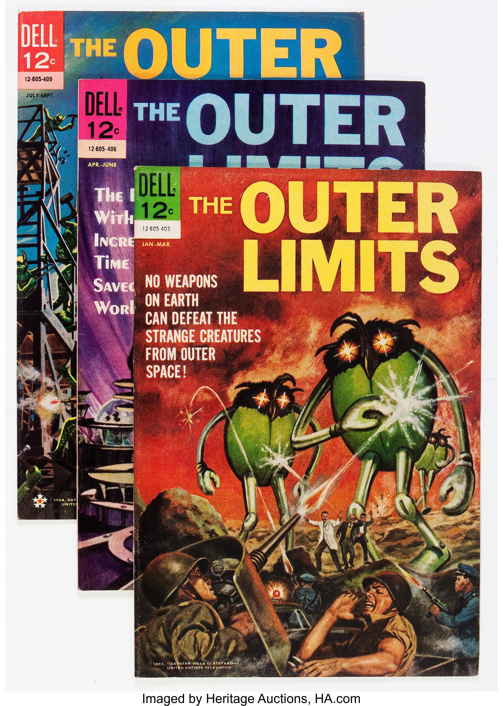 Outer Limits Collection 19641969 Comic Books Etsy