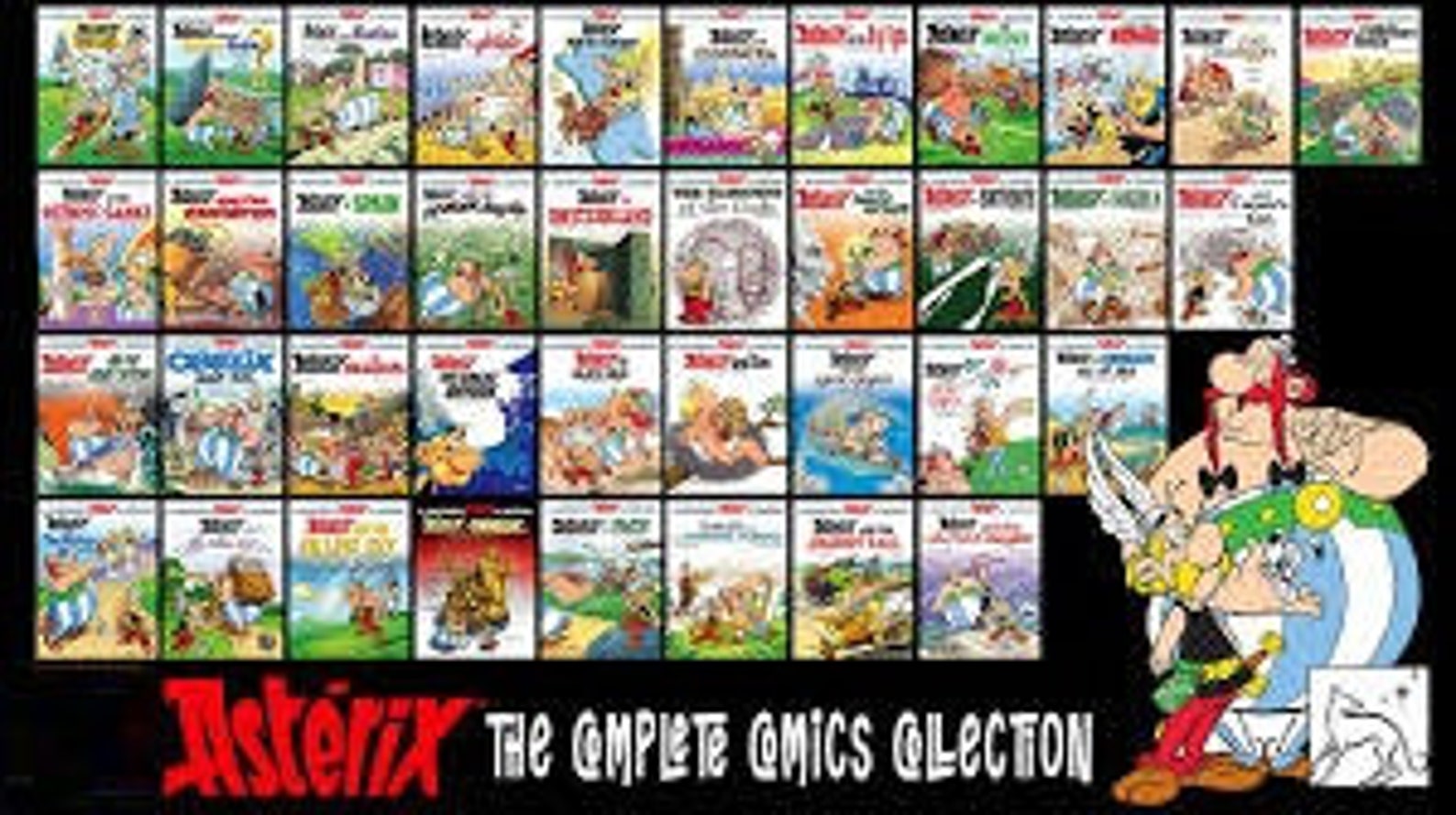 Asterix Complete Collection of the Classic Asterix Books english - Etsy