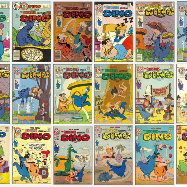 Dino Comics (Flinstones) Collection 20 Issues (1973-1977)