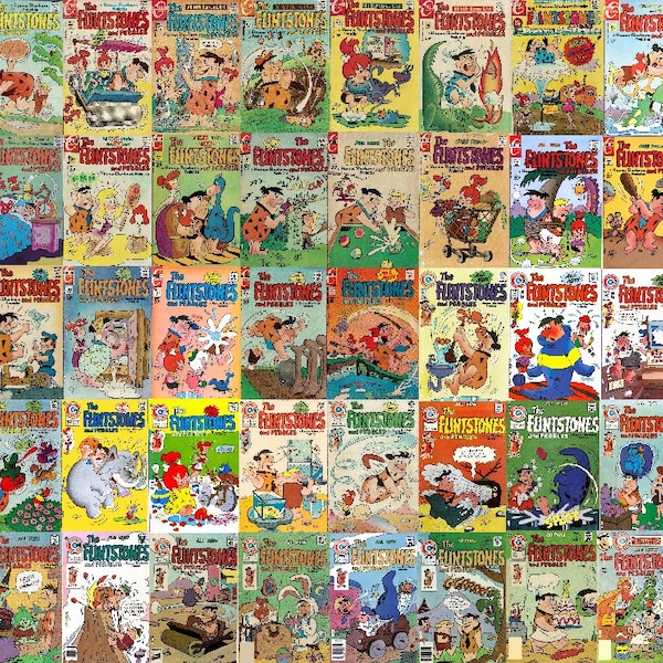 Colección de cómics de Los Picapiedra 50 números (1970-1977)